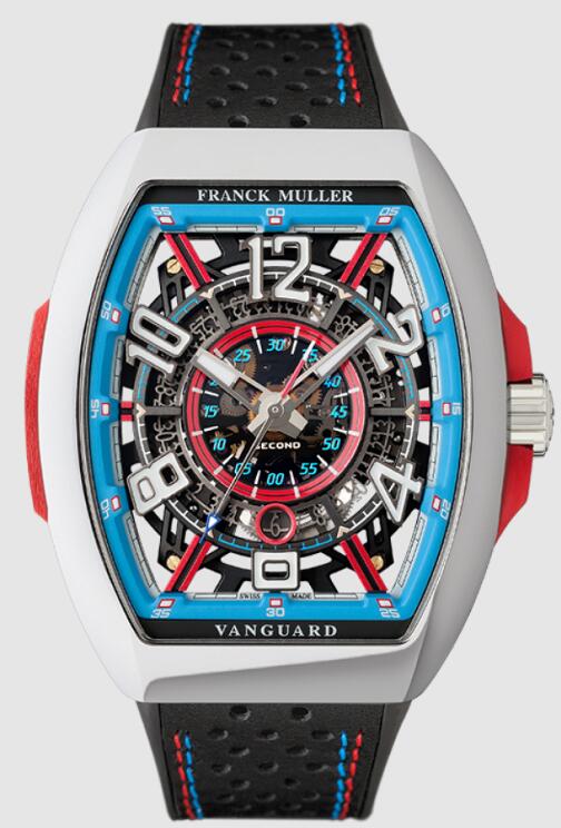Franck Muller Vanguard Racing Skeleton Replica Watch V45SCDTSQTRCGJ ACER